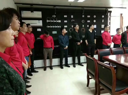 感受热博机房监控企业文化