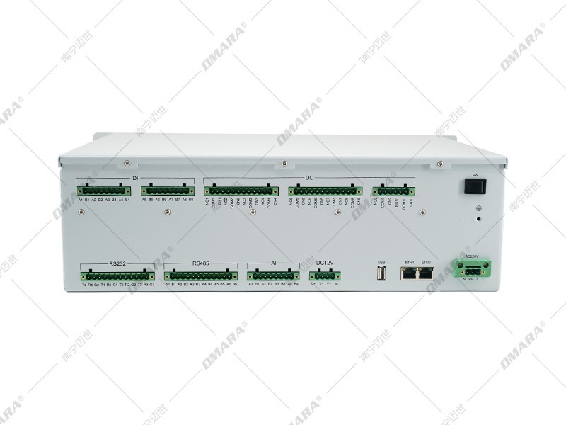 站房智能辅助与人工智能可视化网关A8-E3000背面图
